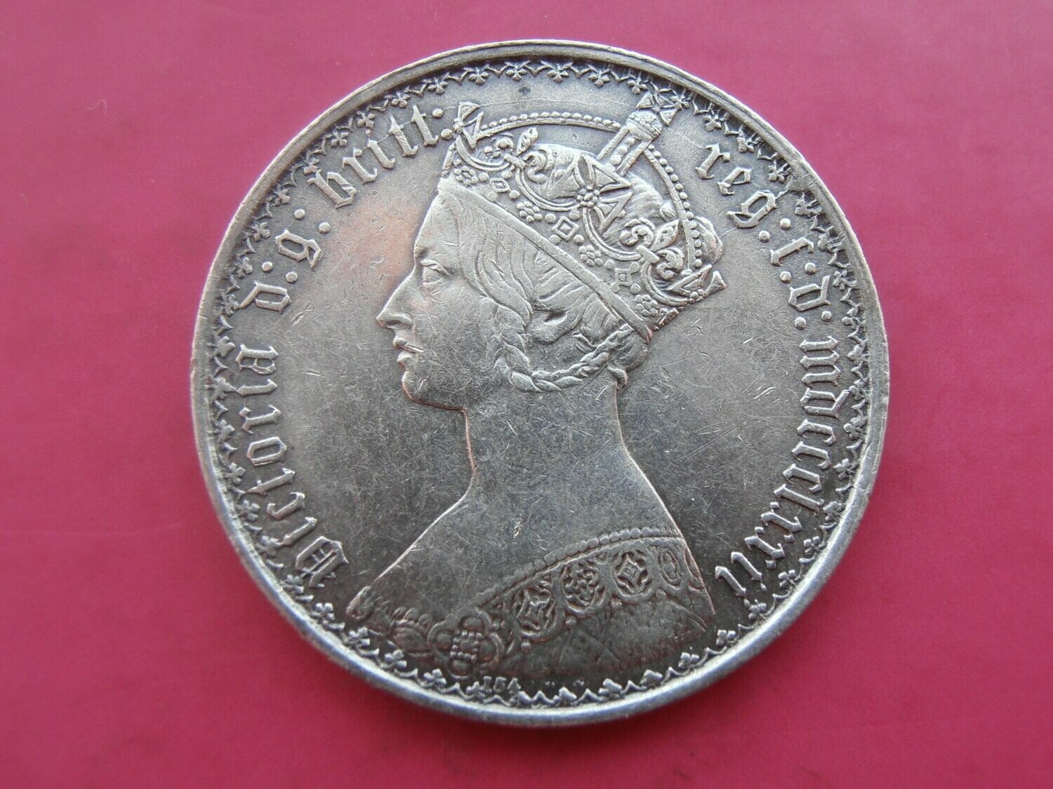 1872  -  One Florin  (Die 154)