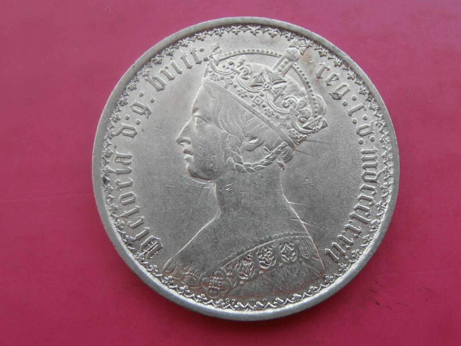 1872  -  One Florin  (Die 97)