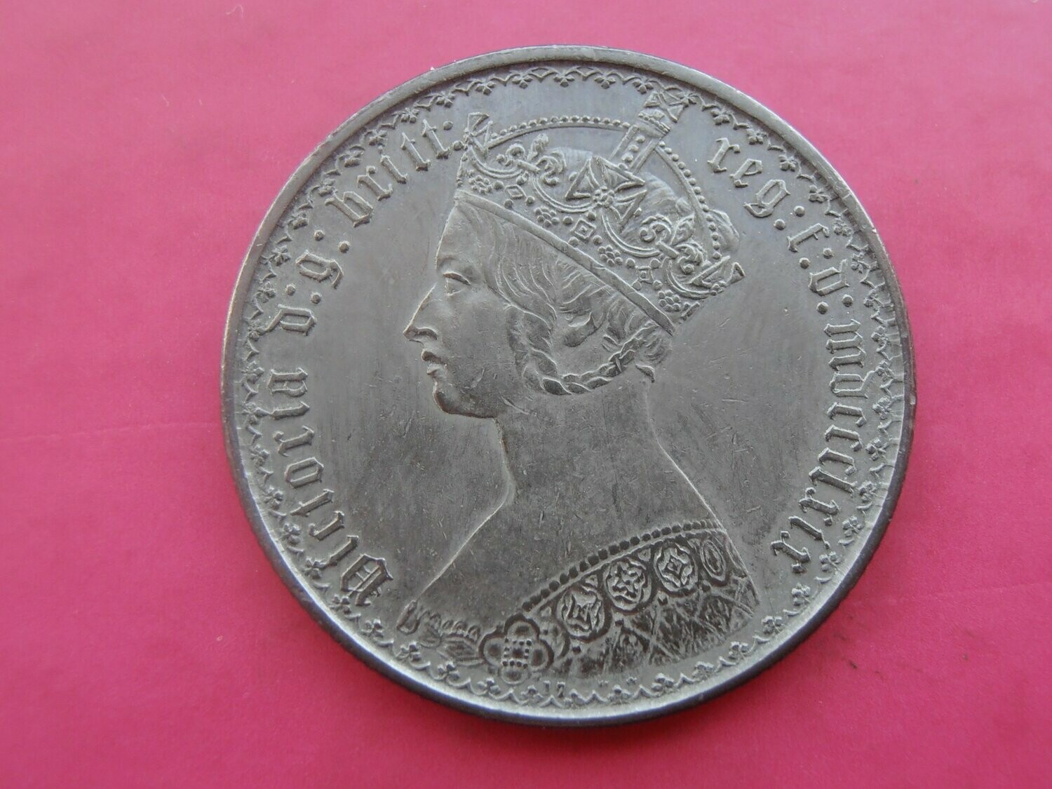 1869  -  One Florin  (Die 15)