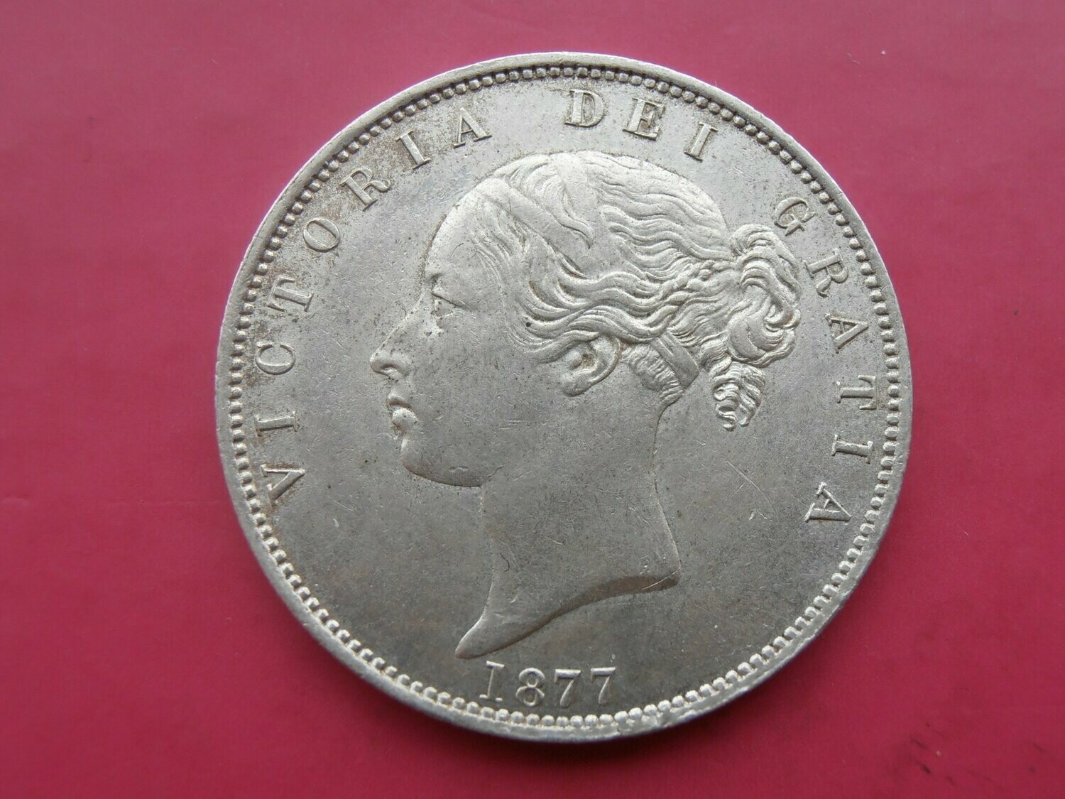 1877  -  Halfcrown