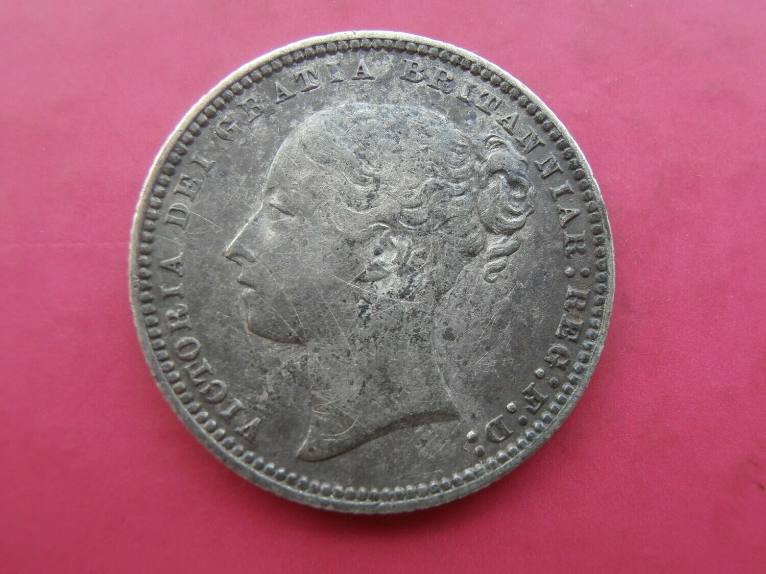 1873  -  Shilling  (Die 42)