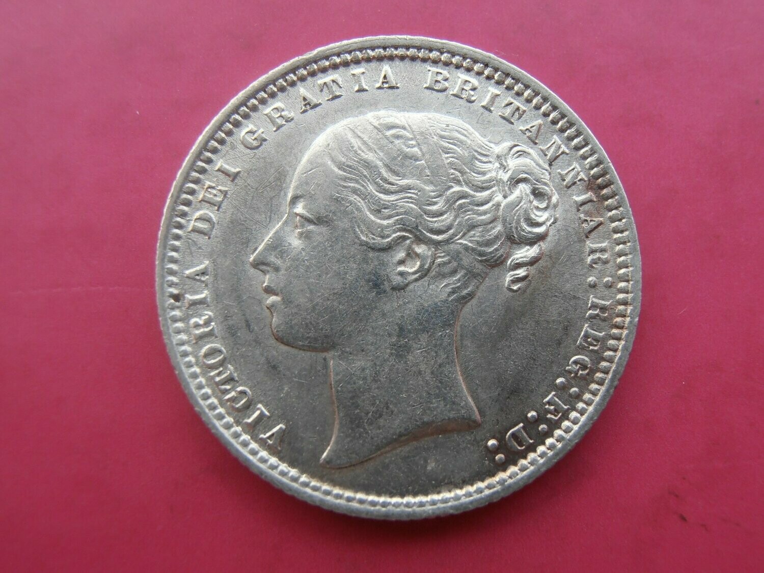 1873  -  Shilling  (Die 85)