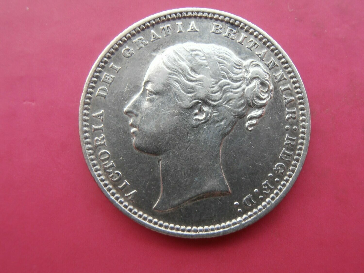 1871  -  Shilling  (Die 16)