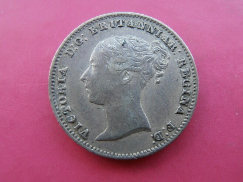 1855  -  Fourpence