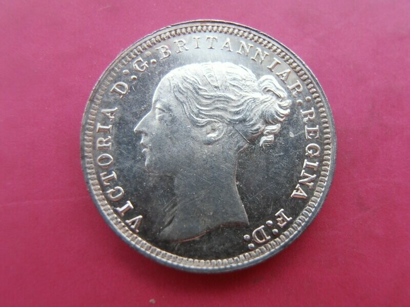 1878  -  Silver Threepence