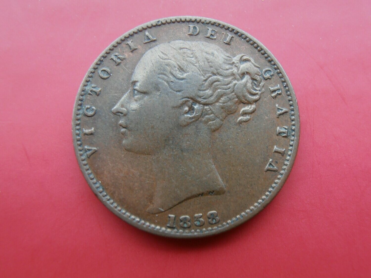 1858  -  Farthing