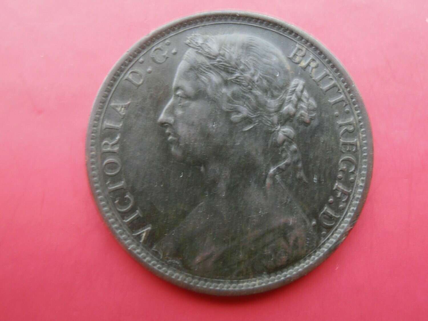 1875H  -  Penny  (Scarce)