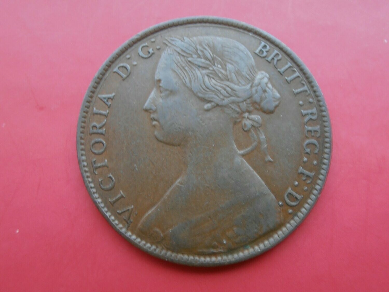 1860  -  Penny  (Misstruck 0)