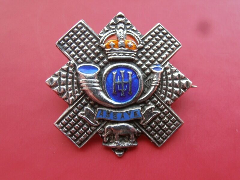 Highland Light Infantry Sweetheart  (Blue)