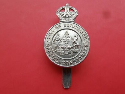 City of Edinburgh Special Constables Cap Badge