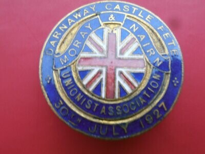Darnaway Castle Fete Badge - 1927