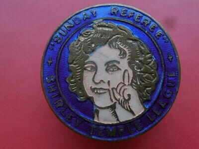 Shirley Temple League Badge
