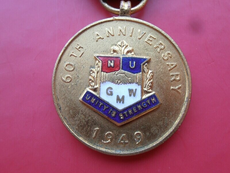 NUGMW 60th Anniversary Merit Medal  -  1949