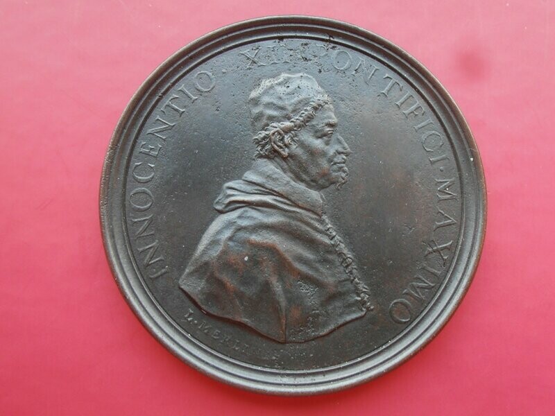 Vatican Innocent XII Medal  -  1695