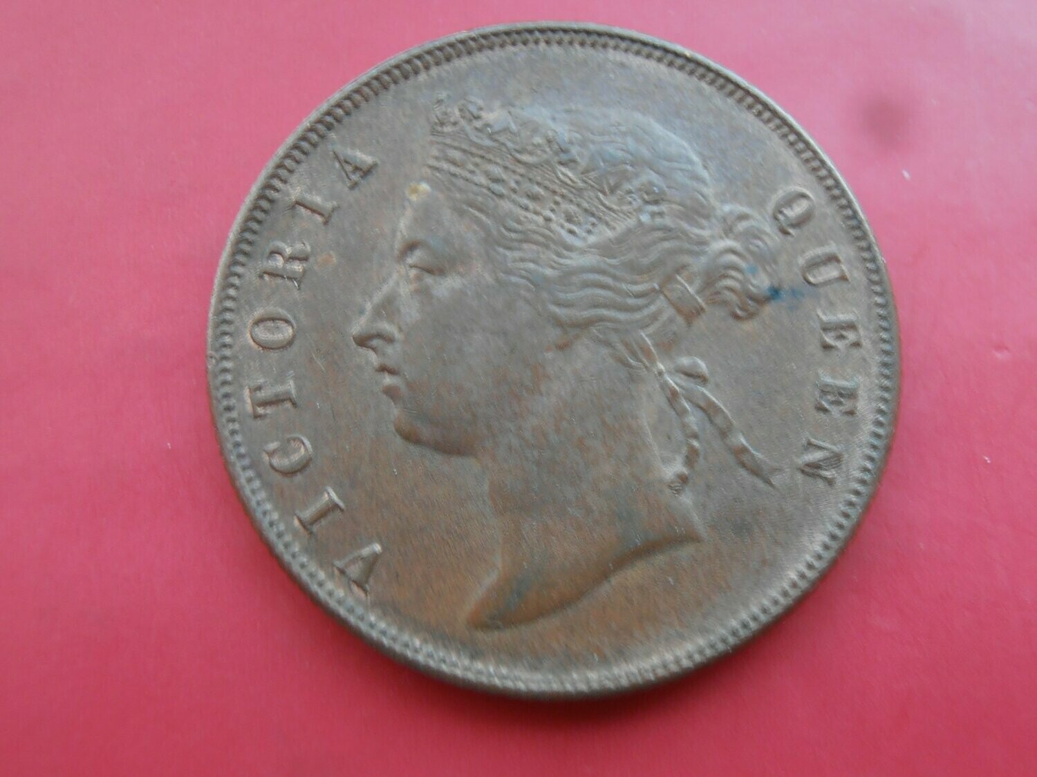 Straits Settlements 1 Cent  -  1901