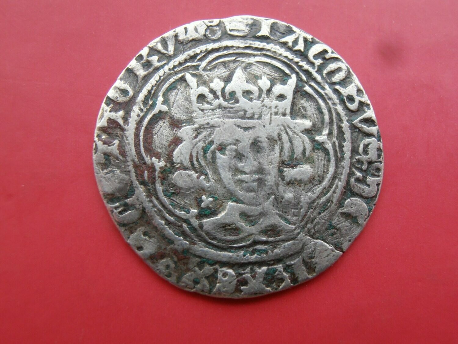 James II 12 Penny Groat  -  1451-60 (a)