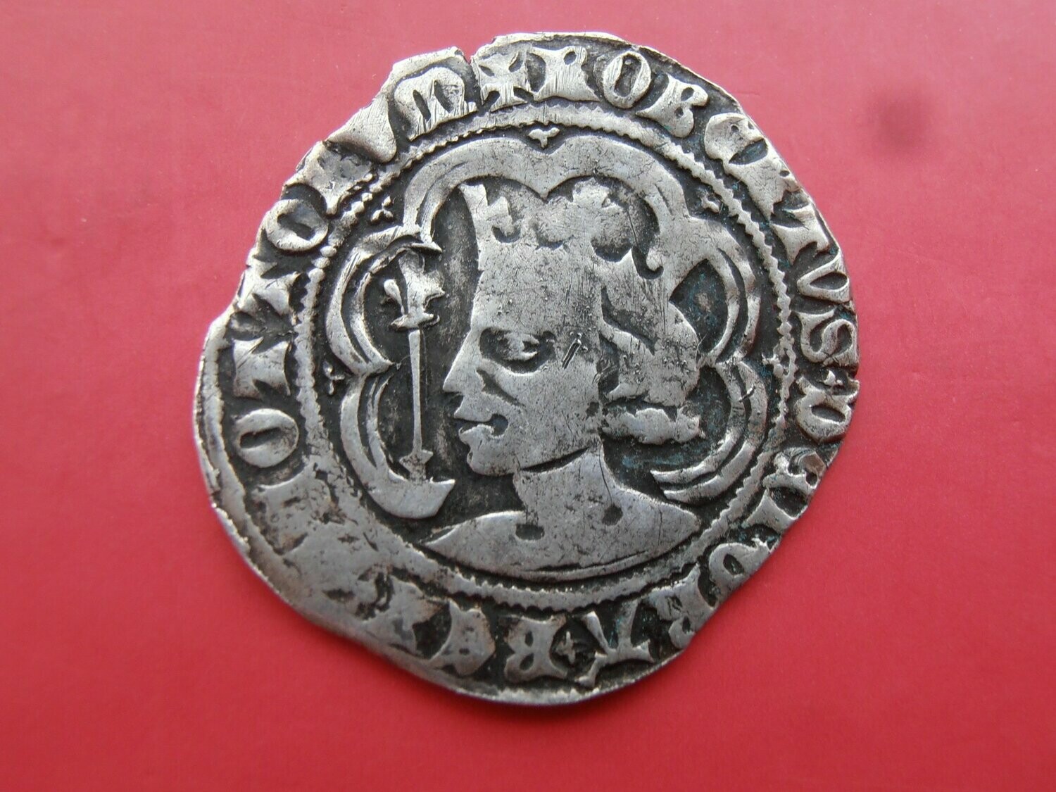 Robert II Groat  -  1371 -1390  (Perth Mint)