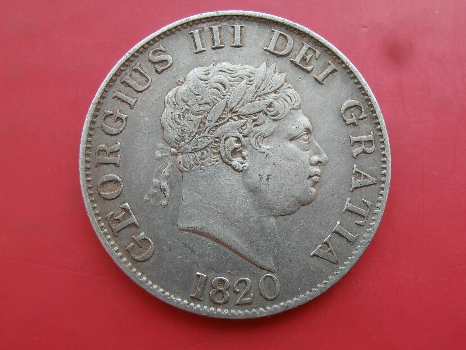1820  -  Halfcrown  (George III)