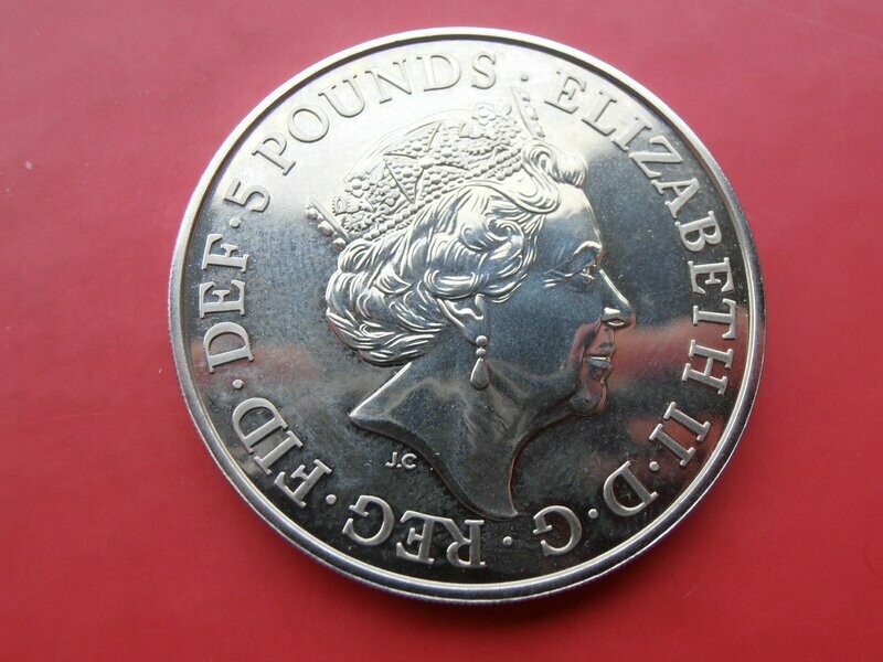 Five Pound Crown  -  2017 (Saphire Jubilee)