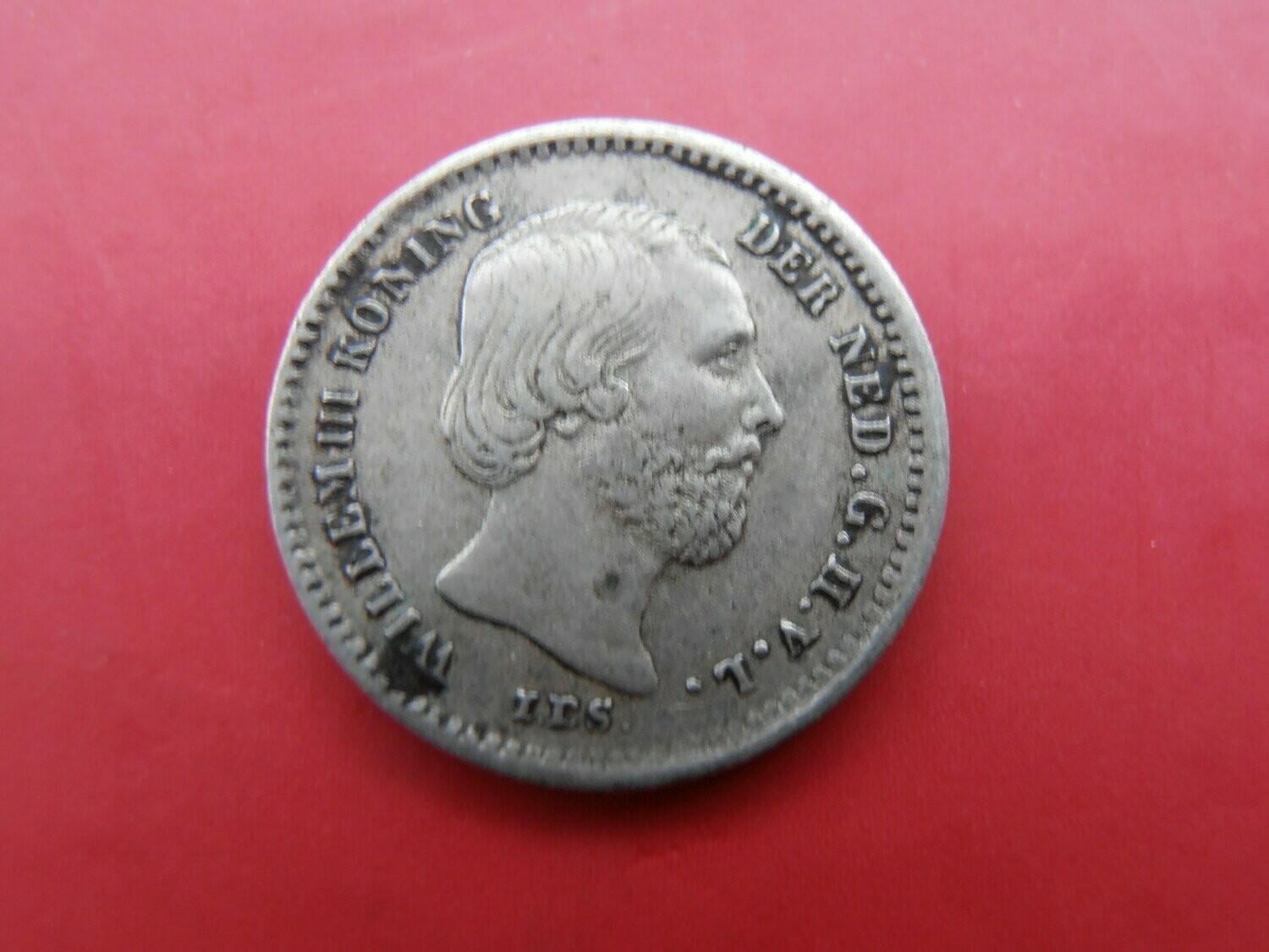 Netherlands 5 Cents  -  1863