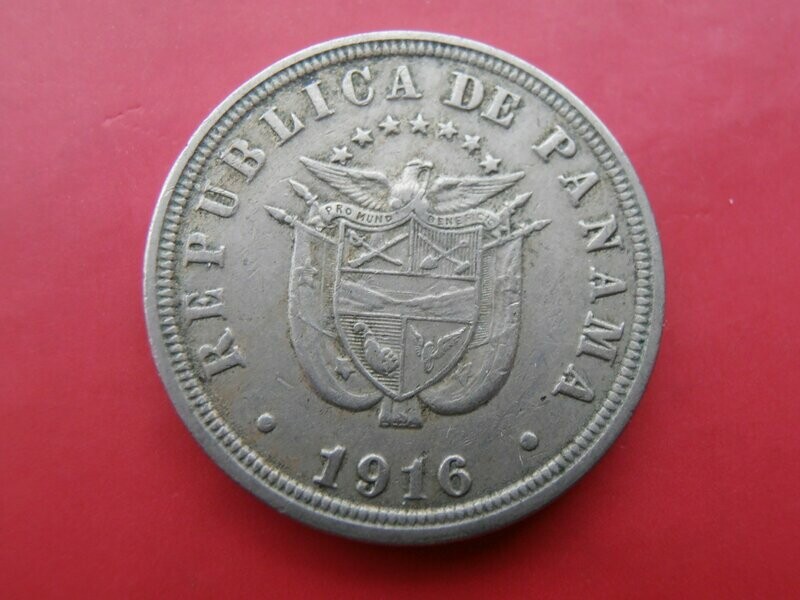 Panama 2-1/2 Centesimo  -  1916