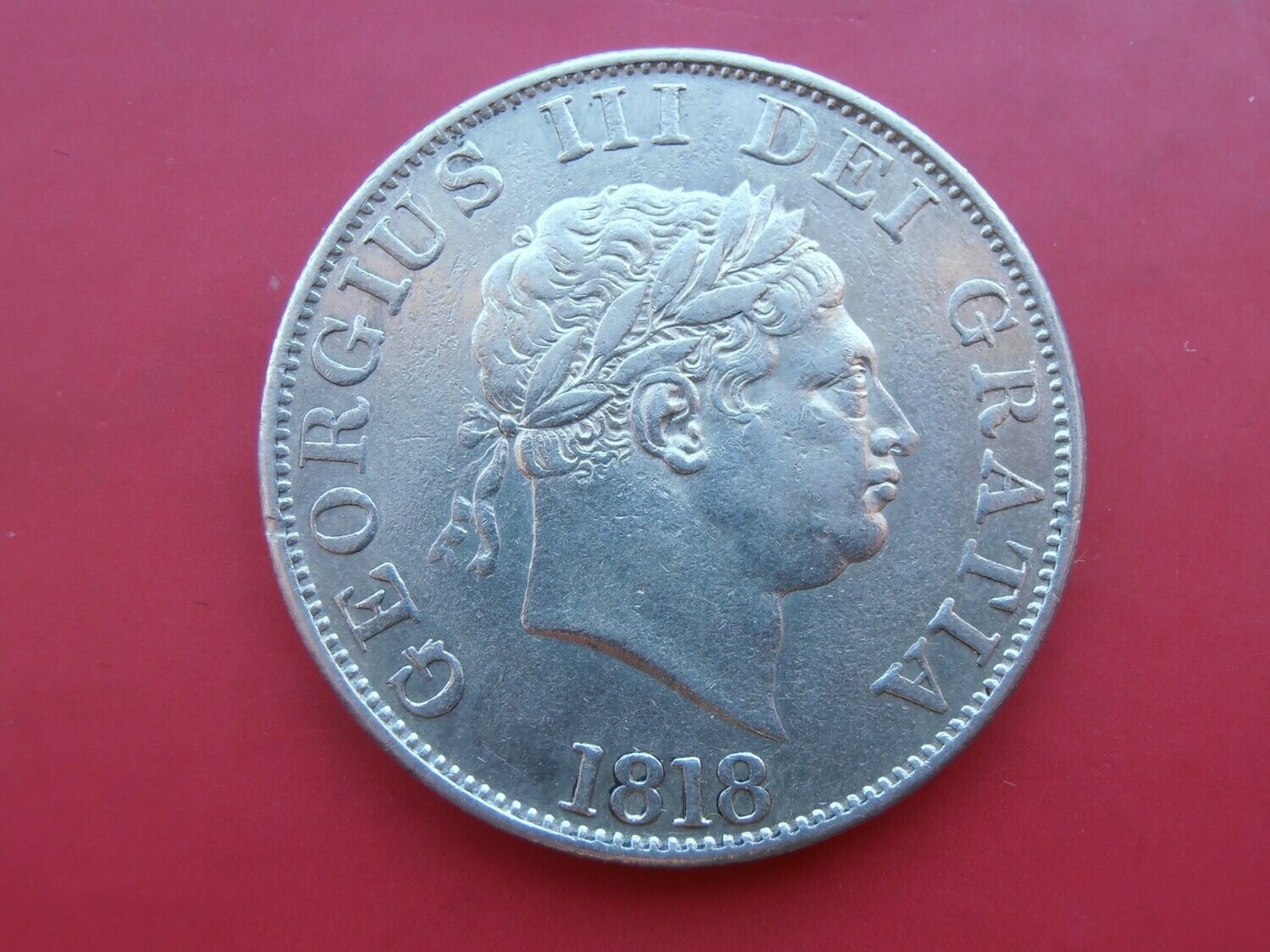 1818  -  Halfcrown