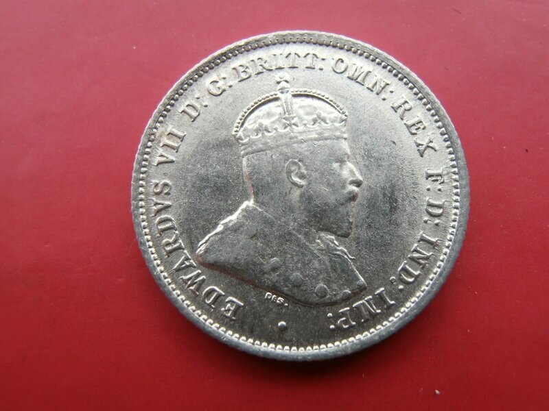 Australia Sixpence  -  1910