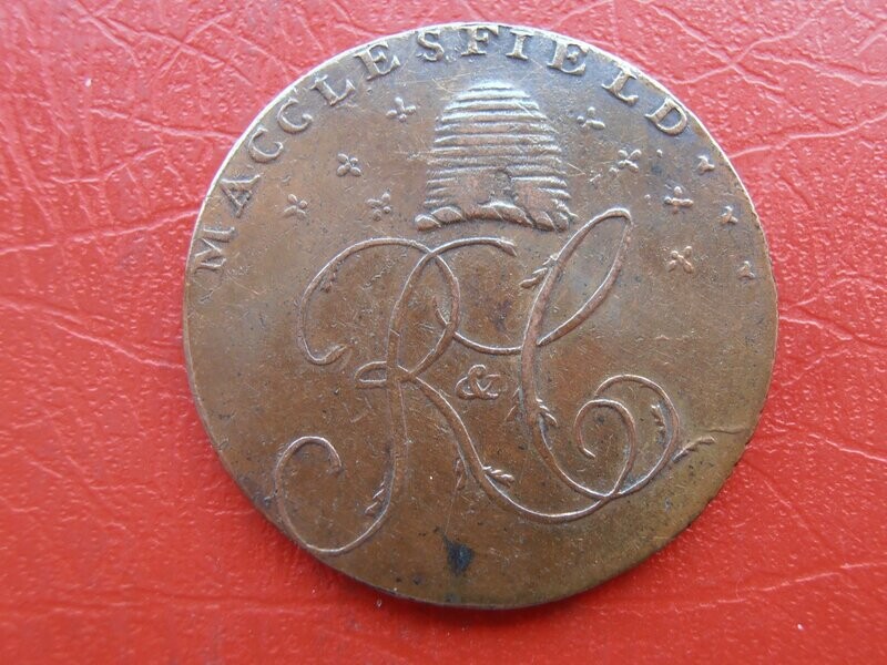 Macclesfield Halfpenny  -  No Date
