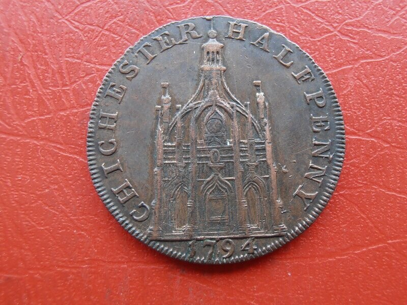 Chichester Halfpenny  -  1794