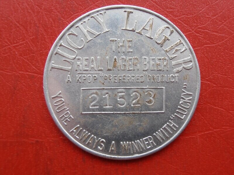 Lucky Lager Medal