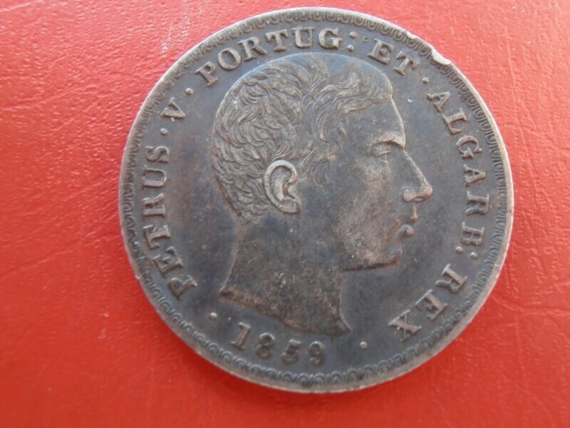Portugal 500 Reis - 1859