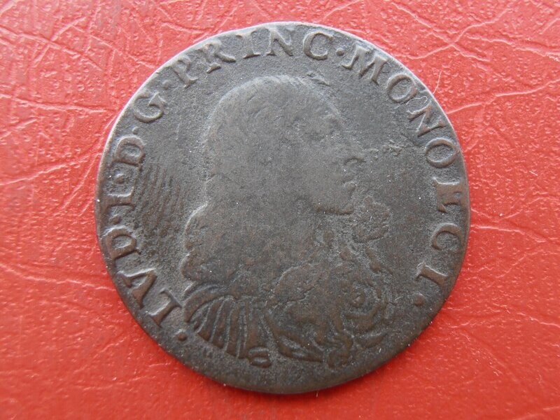 Monaco 3 Sols  -  1683  Rare