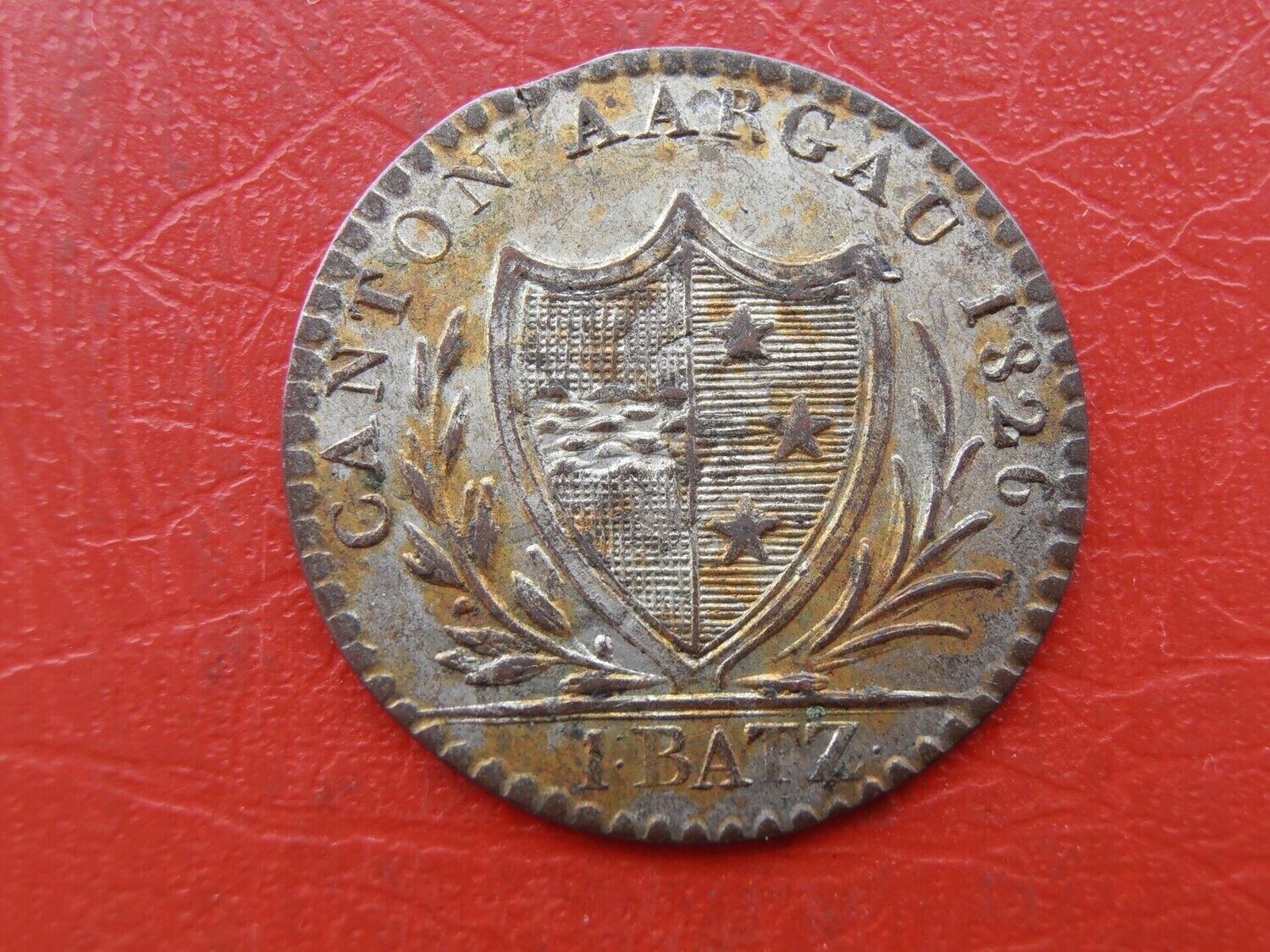 Switzerland Aargau 1 Batzen  -  1826