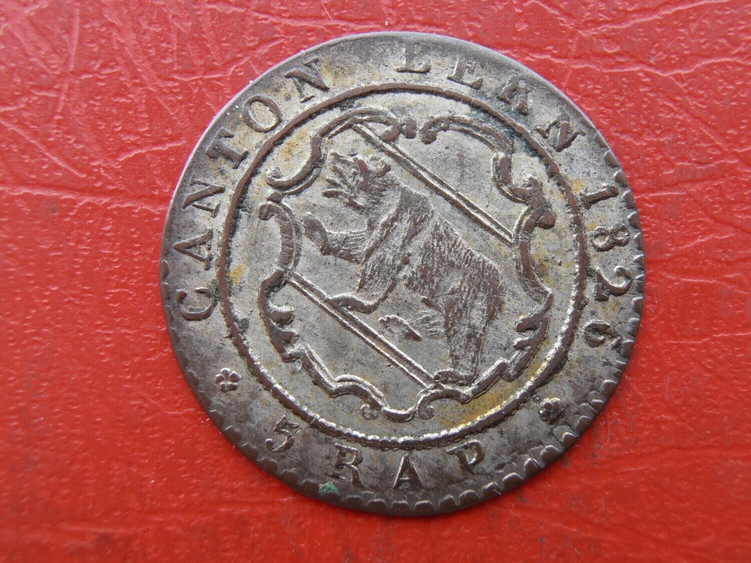 Switzerland Bern 5 Rappen  -  1826