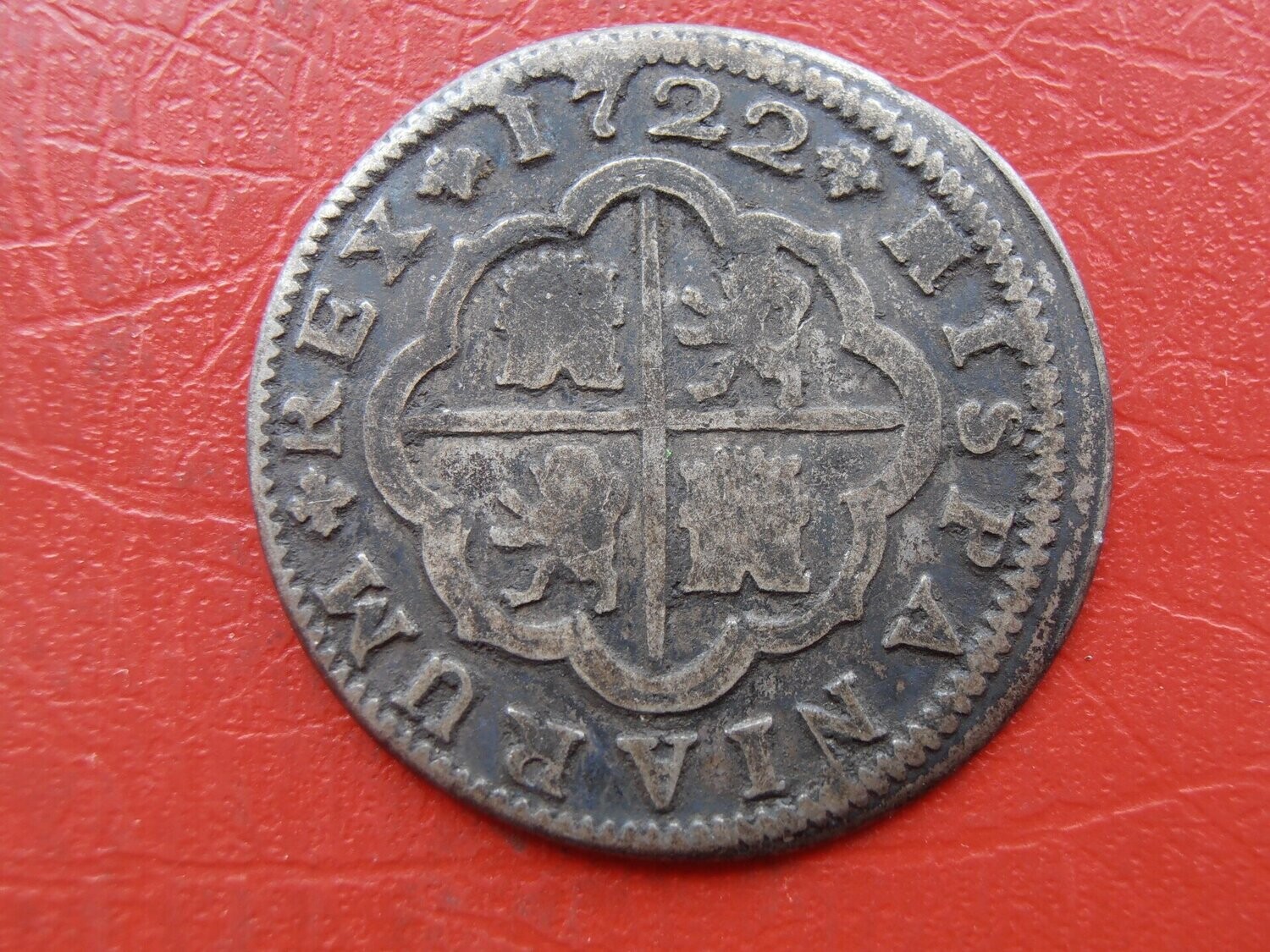 Spain 2 Reales  -  1722