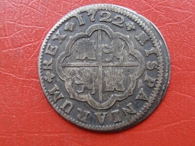 Spain 2 Reales - 1722