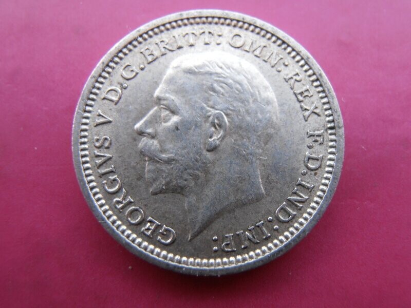 1936  -  Silver Threepence