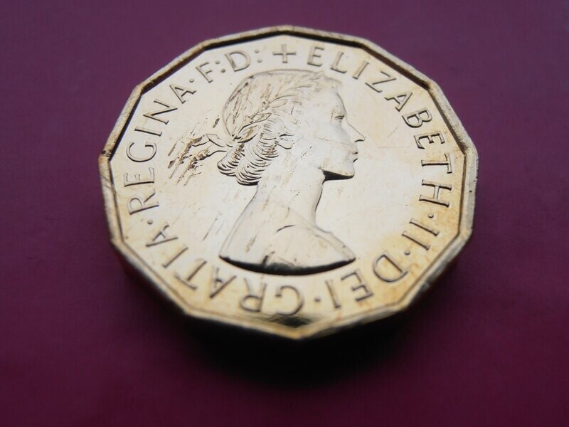 1970  -  Brass Threepence (Proof)
