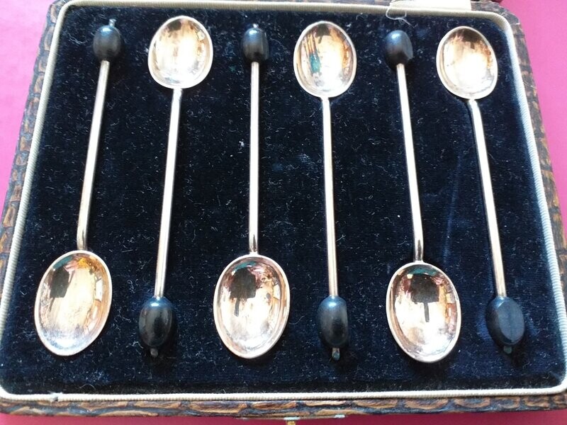 Sterling Silver Coffee Spoons  -  1923