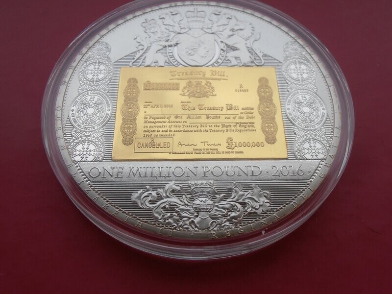 One Million Pound Note Medal  -  2016