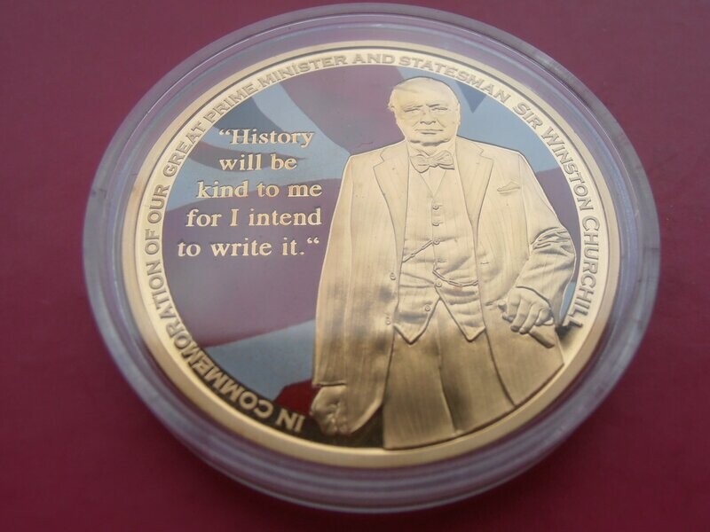 Wisdom & Wit of Churchill Medal  -  2015