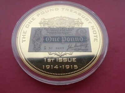 One Pound 1st Series 1914 Medal - 2014