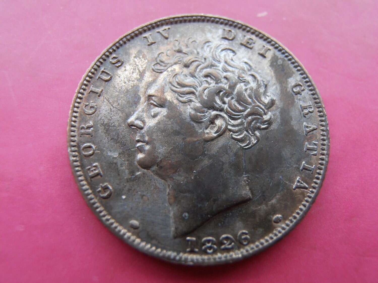 1826 Sixpence
