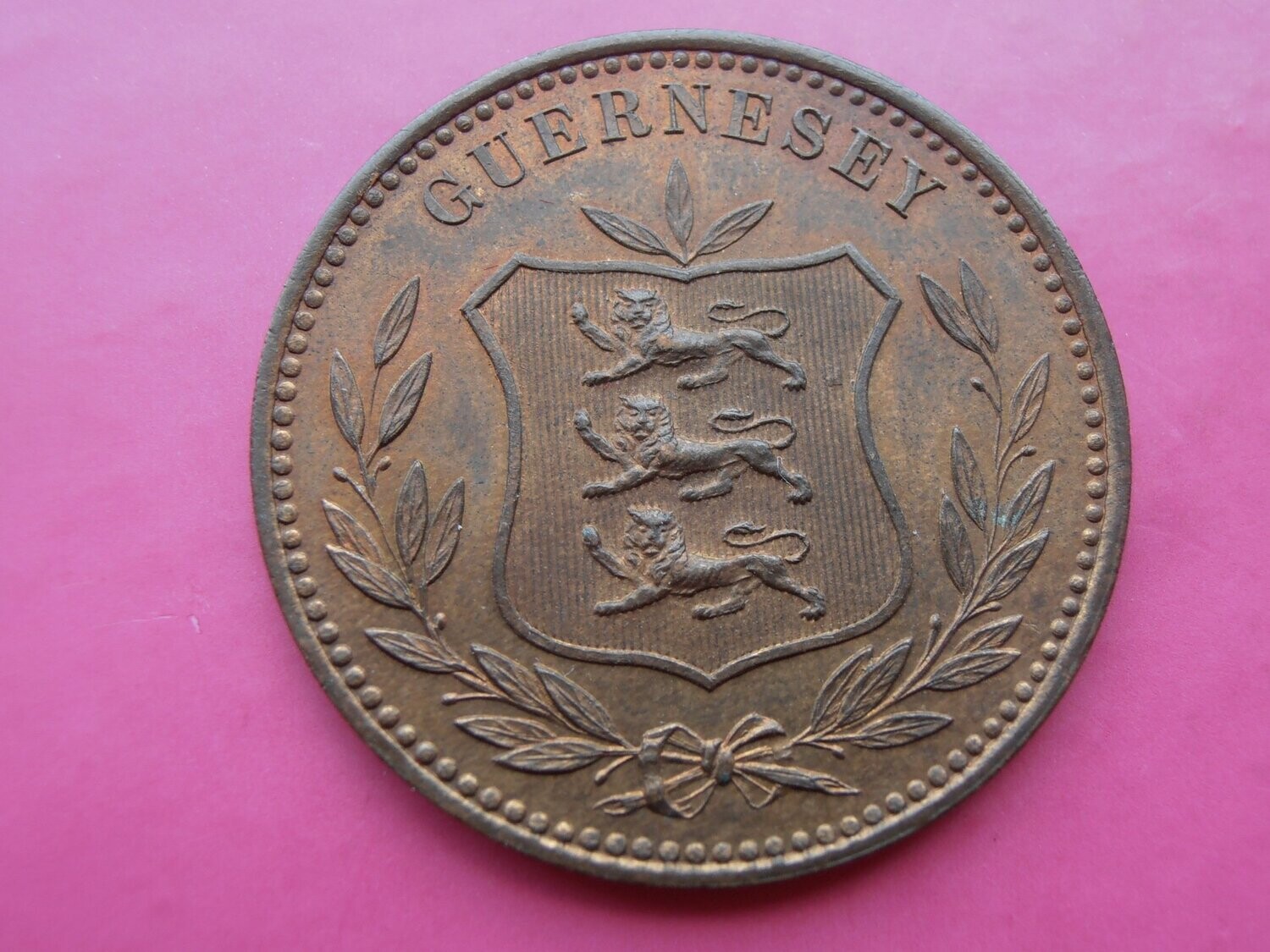 Guernsey 8 Dooubles  -  1885
