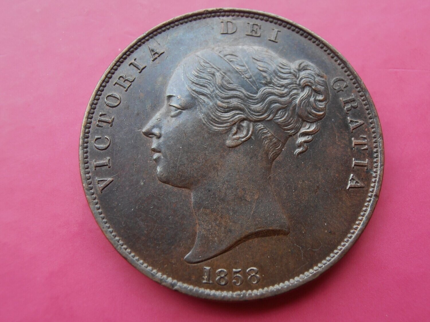 1858  -  Penny Plain Trident No w.w