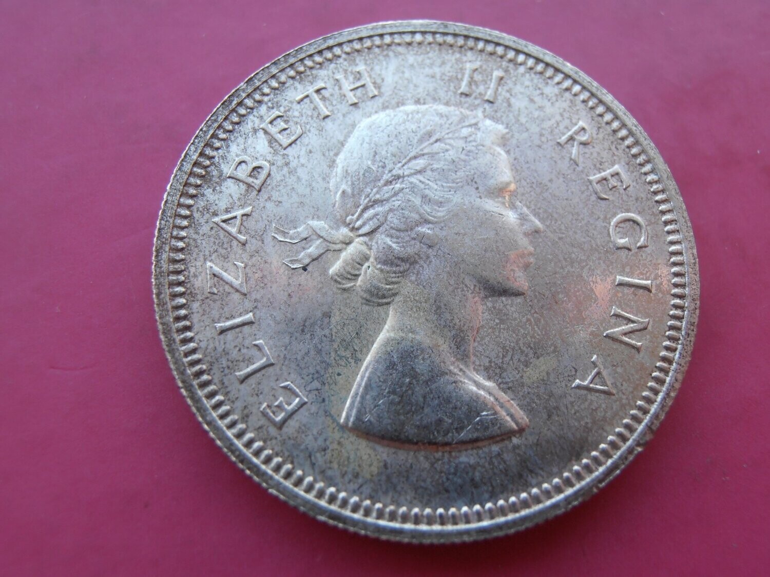 South Africa 2 Shillings  -  1958