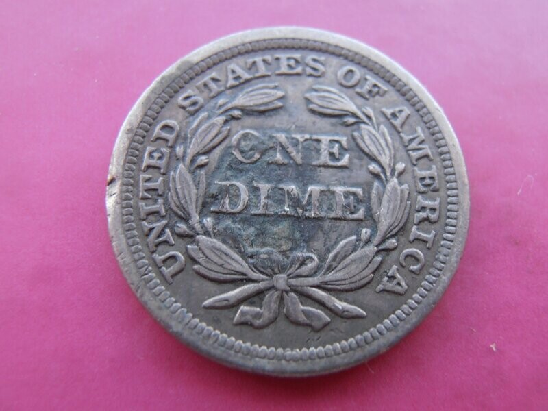 United States Dime  -  1841