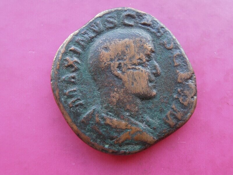 Maximus Sestertius 235 - 238AD  (Scarce)