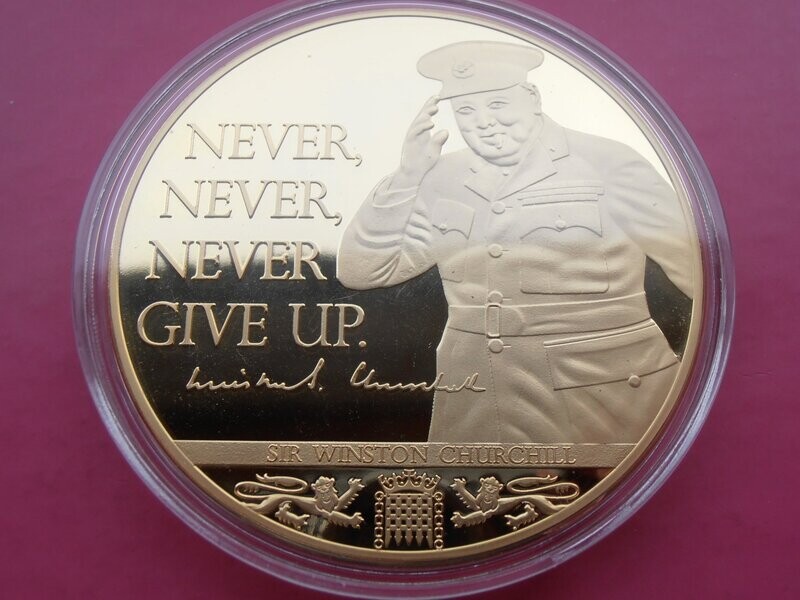 Winston Churchill Medal  -  2014