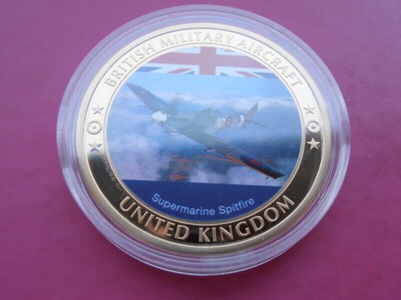 Supermarine Spitfire Medal  -  2016